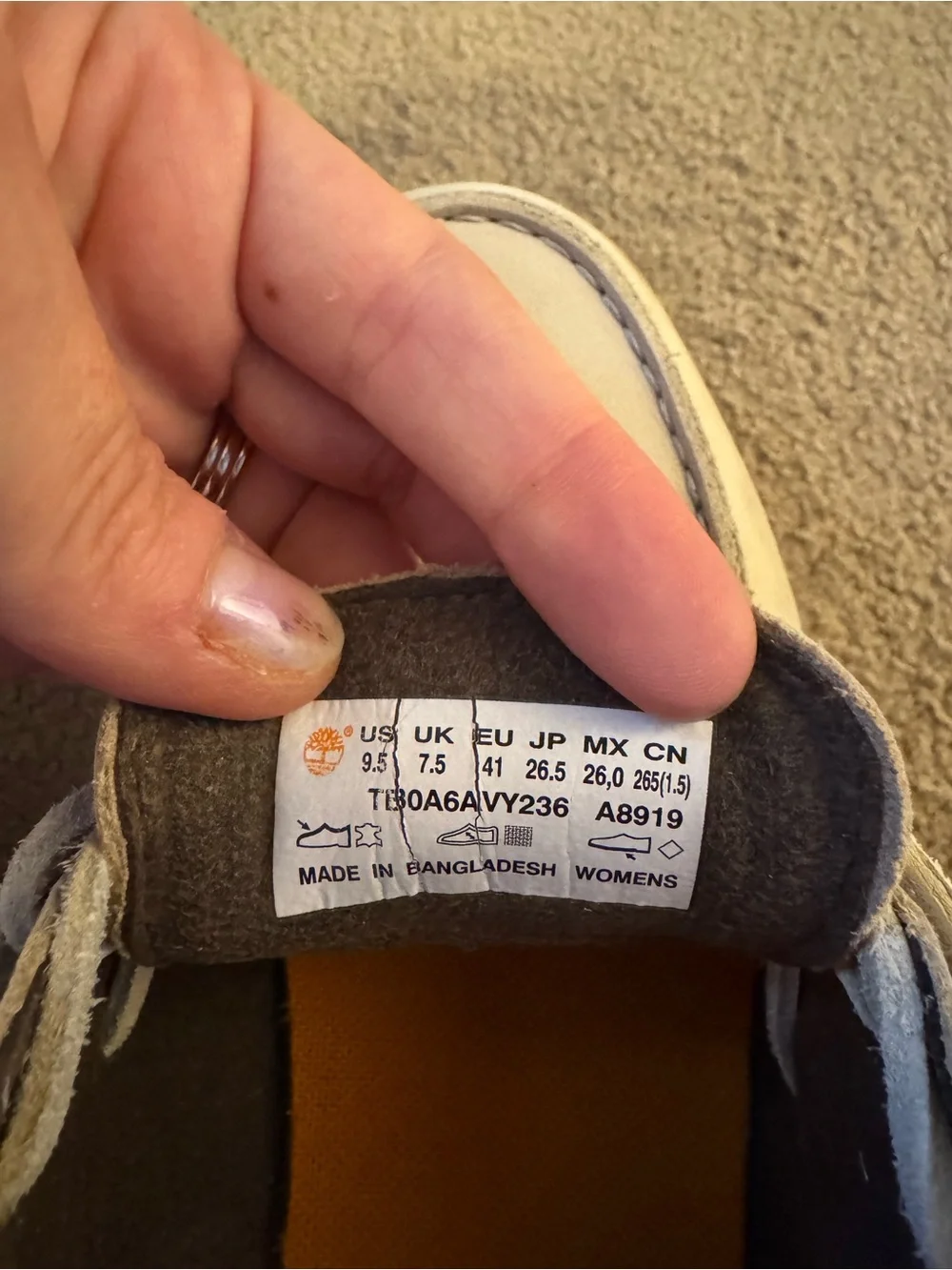 Timberland women’s boat